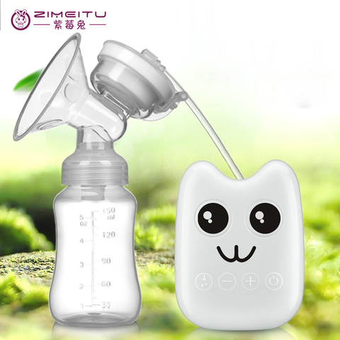Электрический молокоотсос ZIMEITU USB, молокоотсос для грудного вскармливания, бутылочка для кормления, уход за ребенком 2022 - купить недорого