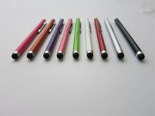 Стилус-ручка емкостная сенсорная ручка для Iphone ipad samsung TAB металлическая цветная 200 шт./лот DHL Бесплатная доставка 2024 - купить недорого