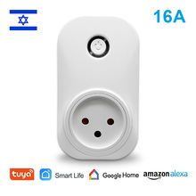 Tuya WiFi переключатель водонагревателя котельные переключатели Тип Израиль WiFi штепсельная розетка Alexa Echo Google Home голосово 2024 - купить недорого