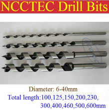 [40*600mm length] 40mm diameter wood screws drill bits | 1.57'' 1-3/16''  * 24'' woodworking Spiral drill tools 2024 - buy cheap