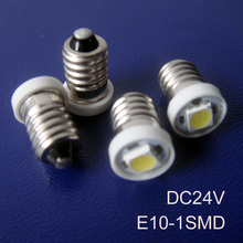 Luz de instrumentos Led 24V E10 de alta calidad, luz de bombilla Led para lámpara E10, lámpara de indicador Led E10, envío gratis, 20 unids/lote 2024 - compra barato