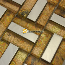 strip crystal glass mosaic tiles EHGM1051E for kitchen backsplash bathroom shower dining room wall mosaic free shipping 2024 - buy cheap