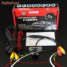 BigBigRoad-cámara de visión trasera para coche, dispositivo inteligente con seguimiento dinámico, de respaldo, HD, CCD, visión nocturna, para Toyota Camry 2002-2008 2024 - compra barato