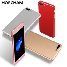 For iPhone Xs Max X 8 6 6s 7 Plus 5 5s SE Phone Case Full Protective Hard 360 With Glass Case Back Cover For iPhone Xs Xr X Capa 2024 - buy cheap