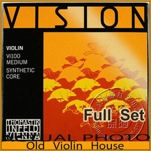 Original Thomastik Vision (VI100)4/4 Violin Strings Set - Medium, full set,made in Austria ,Hot sell 2024 - buy cheap