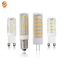 Mini lámpara LED E14 G4 G9, CA de 220V, 3W, 4W, 5W, 7W, bombilla LED de maíz, SMD2835, ángulo de haz de 360, reemplazar la lámpara de halógeno 2024 - compra barato