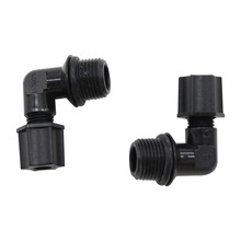 3/8" thread to 1/4" Slip Lock Quick-connector Garden Water Connectors Elbow Pipe Joint Aquarium Fittings 5 Pcs 2024 - buy cheap