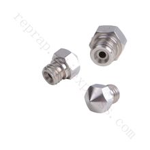 3pcs Stainless Steel Nozzle f/ Micro Swiss MK10 All Metal Hotend Upgrade, Wanhao/ Creator pro / Dreamer / Finder  3D Printer Use 2024 - buy cheap