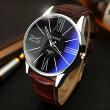 Relojes para hombre de lujo de la mejor marca Yazole 2019, reloj de cuarzo de negocios a la moda, reloj minimalista con correa para hombre, reloj Masculino 2024 - compra barato