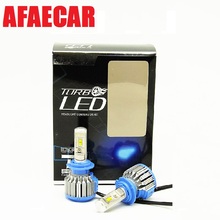 Afaecar-lâmpada led para farol de carro, 2 peças, 35w, h4, h7, h11, h8, 9006, hb4, h1, h3, hb3, lâmpada automotiva, farol de neblina 60 2024 - compre barato