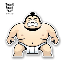 EARLFAMILY 13cm x 10cm Strong Sumo Wrestler Vinyl Window Decal Car Aufkleber JDM Motorcycle Decoration Waterproof Car Sticker 2024 - buy cheap