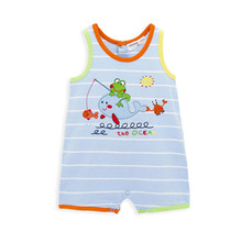 Kavkas Baby Boy  Romper Sleeveless Summer Cotton Clothes Newborn 0-6 months Cute Printing Infant Jumpsuit Clothing 2024 - buy cheap