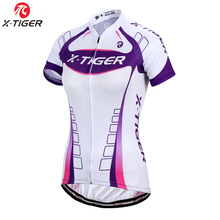 X-tiger mulher ciclismo jerseys roupas de bicicleta de corrida de verão roupas de bicicleta wear ropa ciclismo roupas mtb bicicleta wear 2024 - compre barato