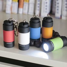 USB Rechargeable Portable LED Light Flashlight Lamp Pocket Keychain Mini Torch 2024 - buy cheap