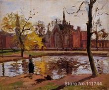 Dulwich Faculdade Em Londres por Camille Pissarro paisagem pinturas da arte da lona pintado à Mão de Alta qualidade 2024 - compre barato