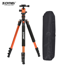 ZOMEI Lightweight Aluminum Alloy Travel Portable Camera Tripod with Ball Head/ Quick Release Plate for Canon Nikon Sony DSLR 2024 - buy cheap