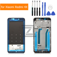 Средняя рамка пластина для Xiaomi Redmi 4X средняя рамка LCD поддержка Лицевая панель Корпус чехол Redmi 4X Замена запасные части 2024 - купить недорого