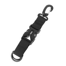 Outdoor EDC Tactical Keychain Webbing Backpack Clip Carabiner Buckle Hook W20 2024 - buy cheap