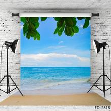 Beach Blue Sky Sea Photographic Backgrounds Vinyl Photo Studio for Wedding Baby Camera Photo Photo Studio Photo Shootings 2024 - buy cheap