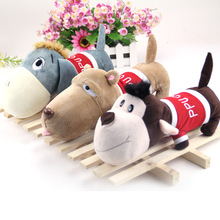 3 kinds Dog Monkey Donkey Seat Pillow Cushion Nap pillow Cute Cushion Toy Doll Sofa cushion Gift Birthday wedding Car Decoration 2024 - buy cheap