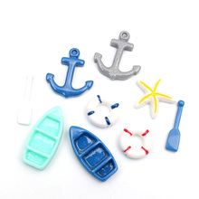 50pcs Mixed Anchor Resin Decoration Crafts Flatback Cabochon Embellishments For Scrapbooking Beads Diy Accessories 2024 - buy cheap