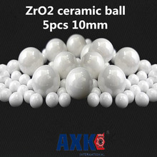 5 шт. 10 мм Zro2 керамические шарики циркония шарики, используемые в подшипнике/насосе/линейном слайдере/валвс шары G10 2024 - купить недорого