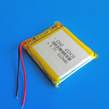 3.7V 610mAh lipo rechargeable battery polymer lithium Li-ion for smart watch DVD bluetooth recorder headset e-book camera 453438 2024 - buy cheap