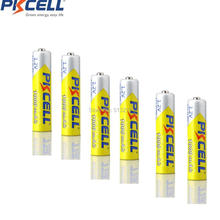 6pcs*PKCELL 1.2V 1000mAh AAA Rechargeable Battery Ni-MH Batteries 2024 - buy cheap