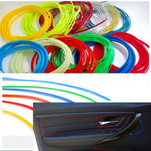 1m/lot Car Styling DIY Universal Cold Line Flexible Interior Decoration Moulding Trim Strips Accessories 13 Colors 2024 - buy cheap
