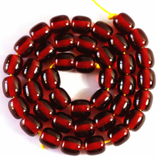 Fashion dark red resin faux beeswax newly accessories 9*9mm 10*10mm 12*12mm spacer barrel loose beads diy Jewelry making B59 2024 - buy cheap