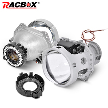 RACBOX Auto Car Farol 3.0 polegada ESCONDEU Lente Do Projetor Bi-xenon Para Hella 3R G5 5 Substituir Farol Retrofit DIY D1S D2S D3S D4S 2024 - compre barato