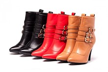 Botas de cano alto femininas, estilo verão, sapatos femininos, t051 2024 - compre barato