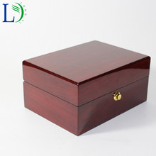 Caixa de madeira de alta qualidade para presentes, organizador, armazenamento de joias, piano, laca, caixa de embalagem 2024 - compre barato