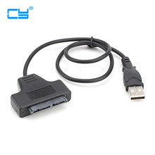 USB 2.0 to Micro SATA 7+9 16P 1.8" SSD Hard Disk Drive Adapter Cable 50cm 2024 - buy cheap