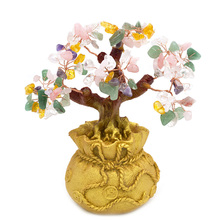 Crystal Lucky Tree Tall Mini Crystal Money Tree Bonsai Style Wealth Luck Feng Shui Bring Wealth Luck Home Decor Birthday Gift 2024 - buy cheap