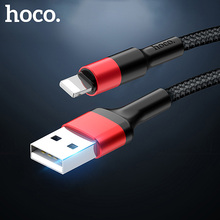 HOCO USB Cable For iPhone 11 X 8 7 6 5 6s plus Fast Charging Cable Phone USB Data Cable For Apple IOS 11 iPad USB Charger Cable 2024 - buy cheap