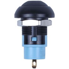 Liga/desliga, à prova d'água, 12mm, botão interruptor spst 2a ip67, preto, envio direto