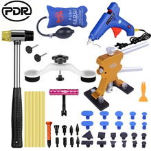 PDR Tools Paintless Dent Puller Repair Tools Kit Car dent removal Tools Hot Melt US Glue Gun Pump Wedge T puller Rubber for Car 2024 - buy cheap