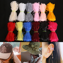 Double Face 100% Polyester 3mm Organza Ribbon 20y 2018 New Brand For DIY Earrings Pendants Jewelry Findings Gift Package Warp 2024 - buy cheap