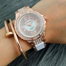 Женские кварцевые часы Zegarek Damski, розовое золото, Роскошные наручные часы, подарок для жены 2024 - купить недорого