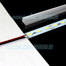 20 pçs/lote 0.5 m Levou Barra de Luz 5630 12 V SMD 36 leds Tira Conduzida bar de strip Com U Perfil De Alumínio da cozinha levou sob a luz do armário 2024 - compre barato