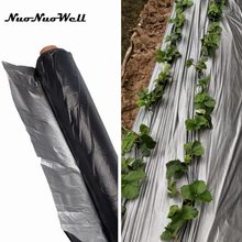 0.012mm Agriculture Silver Black Mulch Film Greenhouse Keep Warm Insect Control Ground Film Reflective Film Reflective Foil 2024 - buy cheap