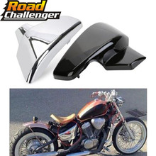 Black Battery Cover Side Fairing Motorcycle For Honda VLX 600 1999-2008 VT 600 C CD Shadow VLX Deluxe STEED400 1999-2007 2024 - buy cheap