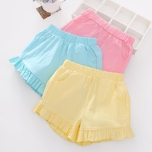 Children Clothes Candy Colors Bottoms School Girls Shorts Summer Baby Toddler Teen Girl Short Pants Kids Trousers 6 8 10 12 Year 2024 - buy cheap