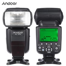 Andoer-flash de câmera speedlite hss 1/8000s, para nikon d7200 d7100 d7000 d5200 d5100 d5000, câmera dslr 2024 - compre barato