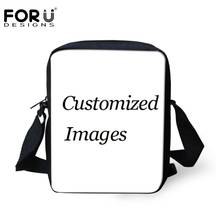 FORUDESIGNS Customize Image or Logo Women Small Messenger Bags Fashion Shoulder Bags for Ladies Mini Cross Body Bags Female 2024 - buy cheap