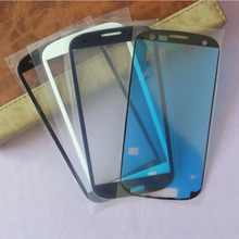 Новое Переднее стекло для Samsung Galaxy GT i9300 S3 III i9305, запасная внешняя стеклянная панель + клей 2024 - купить недорого