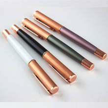 Luxury Metal Rose gold Signature Ballpoint Pens for Business Writing Office School Supplies Stationery Customized gift 2024 - buy cheap