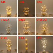 A19 ST64 G80 G95 G125 Wine Bottle LED Bombilla Edison Lamp E27 Vintage Bulb Light Lampada Edison Bulb Retro Lamp Ampoules Decor 2024 - buy cheap