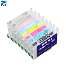 8PCS empty refillable ink cartridge for epson R2400 printer with ARC chip T0591 - T0599 2024 - buy cheap